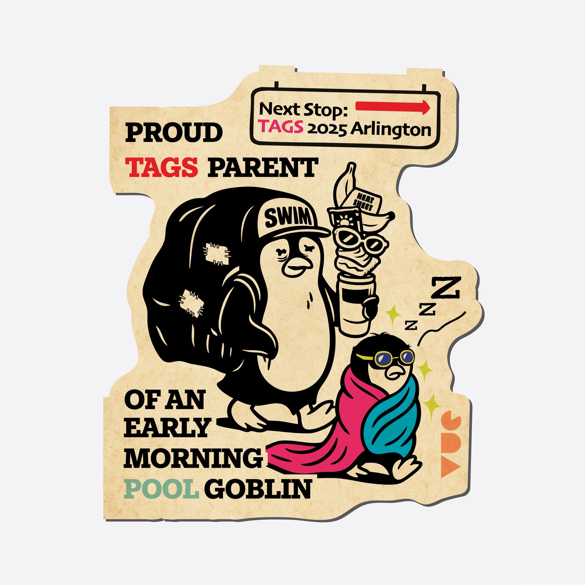 5am Gang Sticker- #5